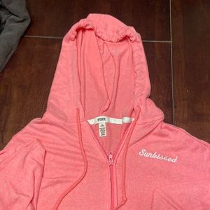 Lightweight, PINK hoodie